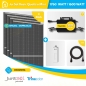 Preview: Balkonkraftwerk 1760 Watt 800 Watt Solar Hoymiles HMS 1600 - Bifazial Doppelglas - JurSol BASIC MINI QUATTRO